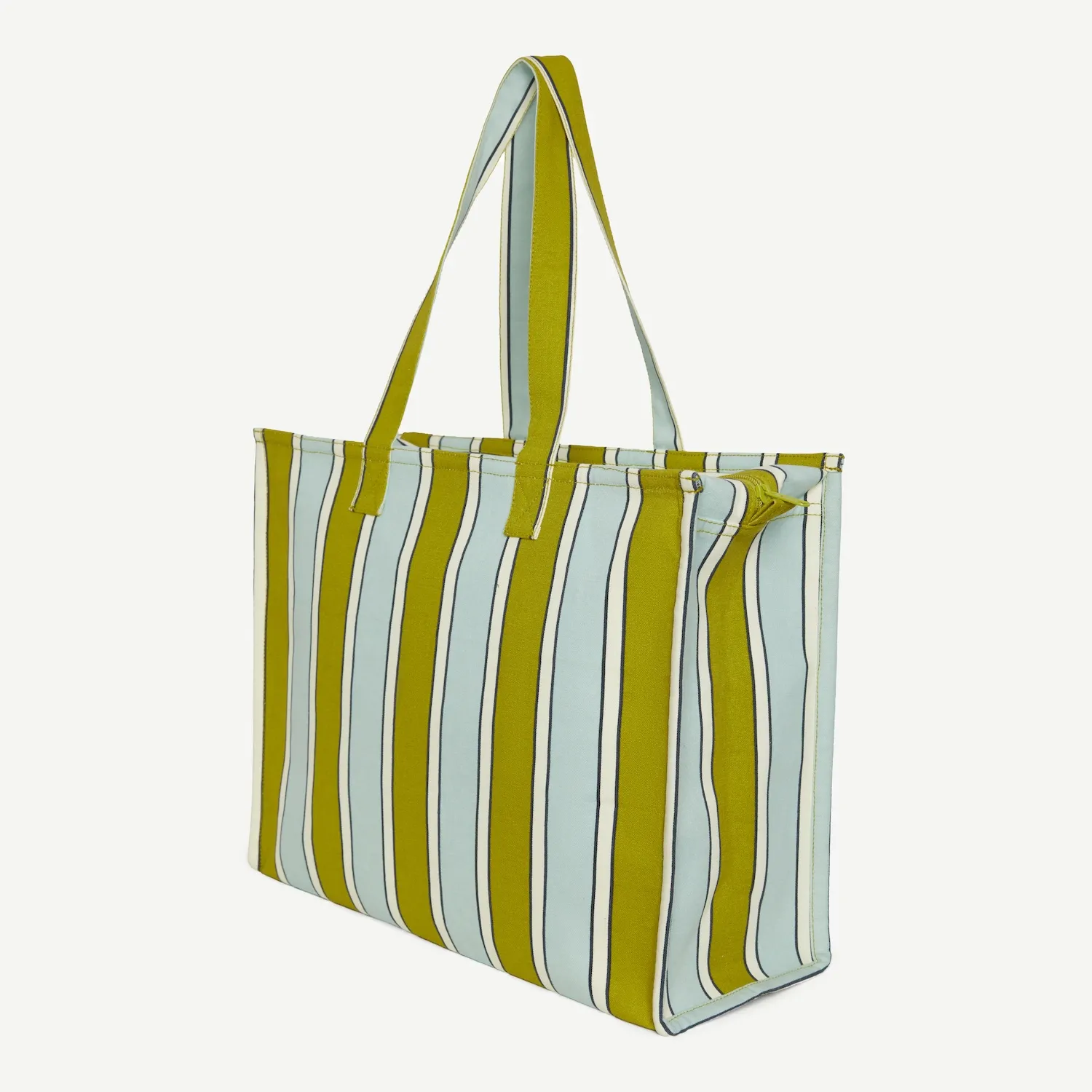 Large Organic Cotton - Lagoon & Moss - Image 3